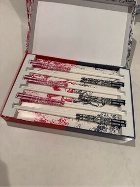 Christian Dior Limited Edition Chopsticks Set w/ Box & Dior Gift Bag